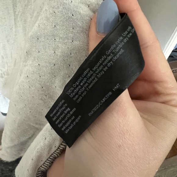 EILEEN FISHER Grey Open Front Cardigan Size Medium casual comfort everyday - Picture 4 of 5